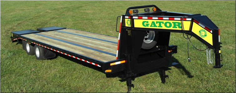 GOOSENECK TRAILER 30ft tandem dual - all heavy-duty equipment trailers special priced  Alexander County,  North Carolina